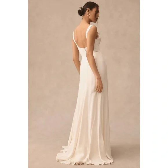 NWT Reformation Lecce dress, ivory white, bridal, wedding, size 4 - Picture 7 of 9